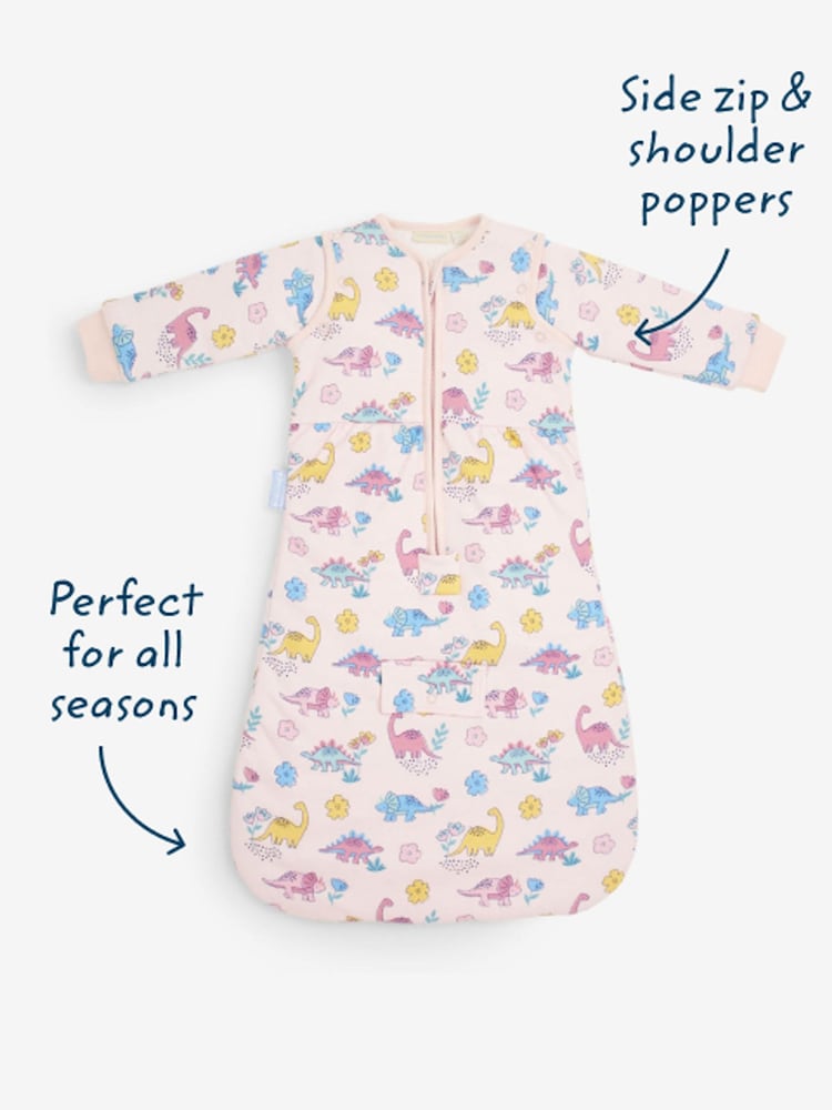 JoJo Maman Bébé Blue 2.5 Tog Travel Baby Sleeping Bag - Image 1 of 2