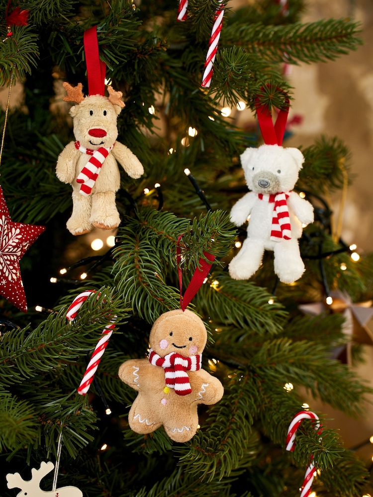 JoJo Maman Bébé Gingerbread Man Tree Decoration - Image 2 of 4