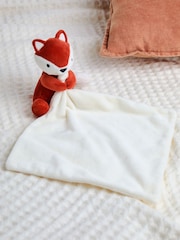JoJo Maman Bébé Plush Fox Comforter - Image 1 of 6
