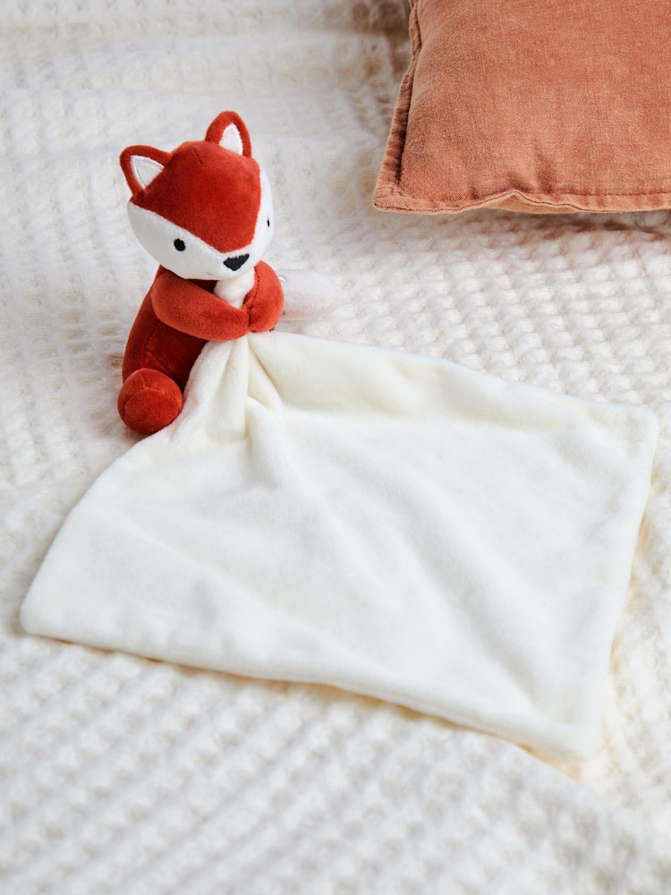 JoJo Maman Bébé Plush Fox Comforter - Image 1 of 6