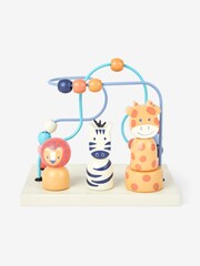 JoJo Maman Bébé Safari Wire Bead Game and Stacker - Image 1 of 2