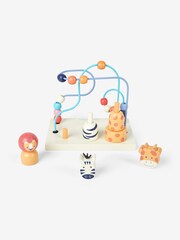 JoJo Maman Bébé Safari Wire Bead Game and Stacker - Image 2 of 2