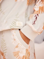 Bath & Body Works Green Floral Cosy Fleece Lounge Pyjamas - Image 5 of 7