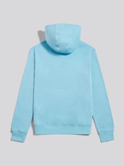 U.S. Polo Assn. Light Blue Mens Double Horsemen Loopback Hoodie - Image 2 of 4