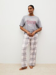 Bath & Body Works Jersey T-Shirt And Woven Pyjamas - Image 2 of 9