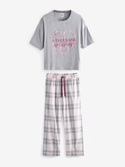 Bath & Body Works Jersey T-Shirt And Woven Pyjamas - Image 6 of 9