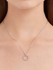 Swarovski Silver Tone Rhodium Plated Creativity Circle Pendant - Image 5 of 5