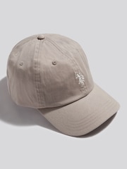 Бежевый - U.S. Polo Assn. Выбеленная повседневная кепка Outline DHM - Изображение 3 6