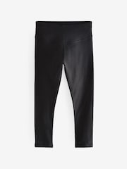 Black High Waist Leggings (3-16yrs) - Image 1 of 3