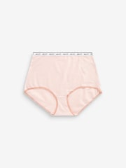 Rayas en rosa/azul - Pack de 4 bragas con logotipo - Imagen 7 de 8