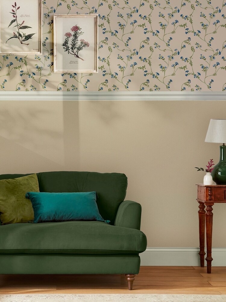 Joules Natural Plain Wallpaper Sample - Image 1 of 3 Joules Natural Plain Wallpaper Sample - Image 1 of 3