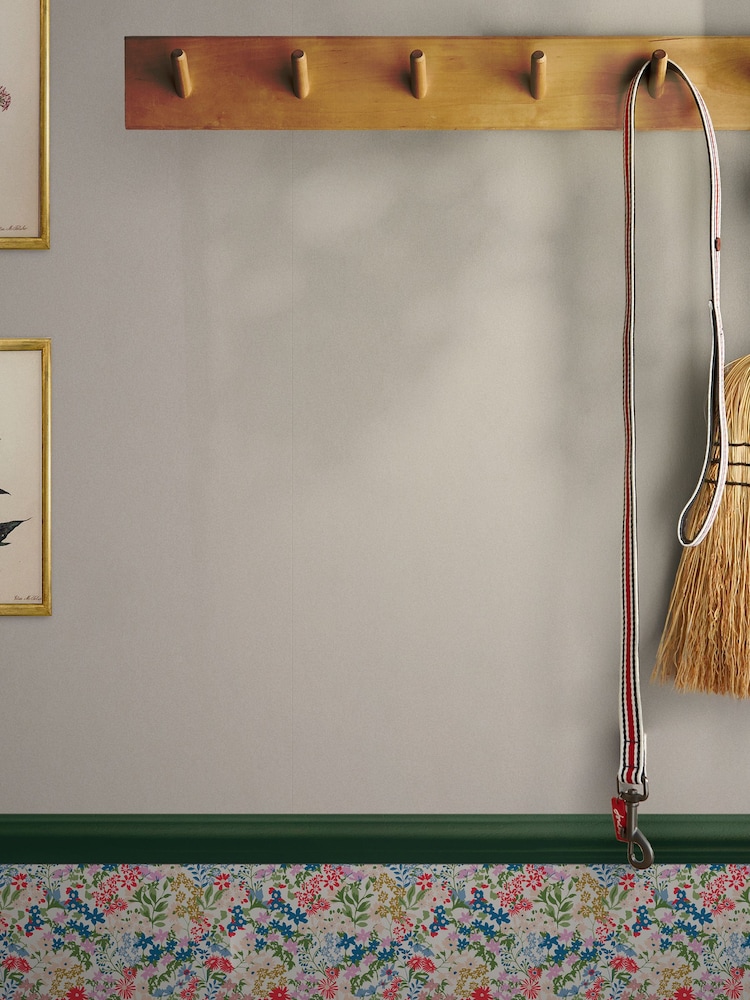 Joules Cream Plain Wallpaper Sample - Image 1 of 3