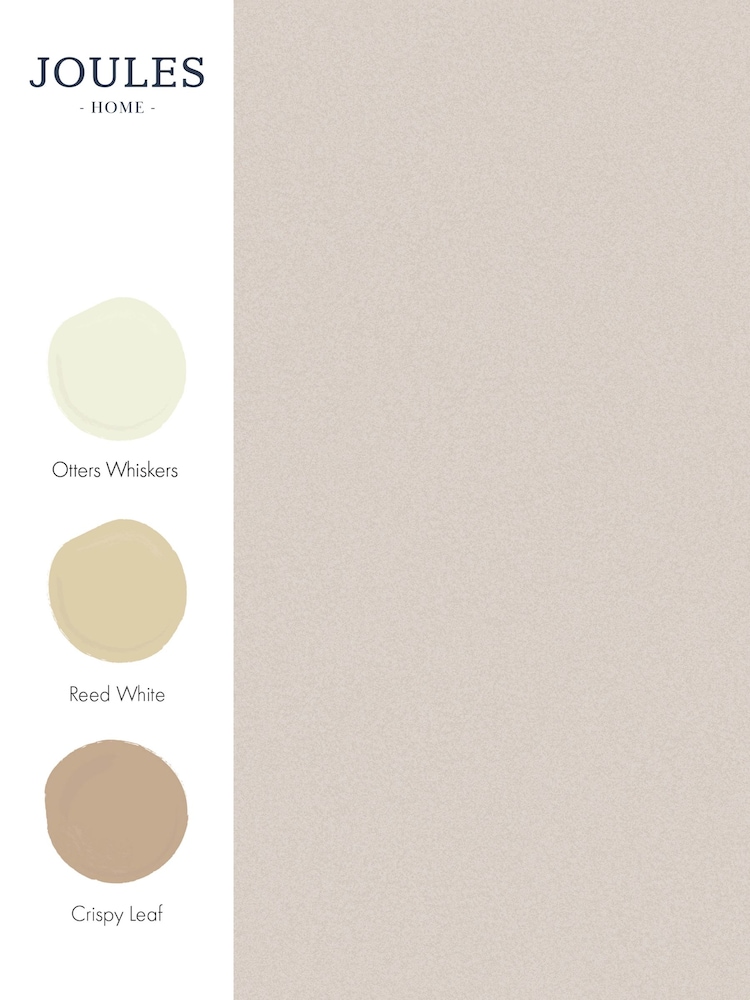 Joules Cream Plain Wallpaper Sample - Image 3 of 3
