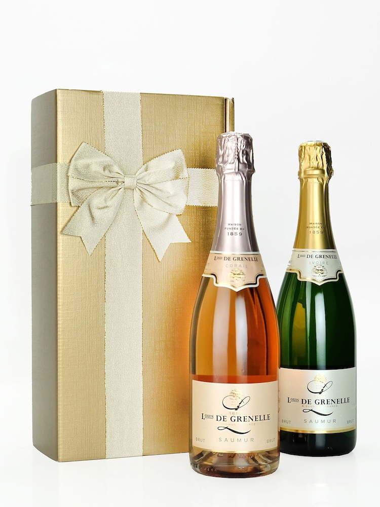 LeBonVin Brut & Rose Sparkling Saumur Wine Duo Gift - Image 2 of 2 LeBonVin Brut & Rose Sparkling Saumur Wine Duo Gift - Image 2 of 2