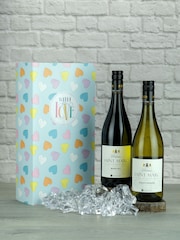 Le Bon Vin With Love French Red & White Wine Gift Boxed - Image 1 of 2