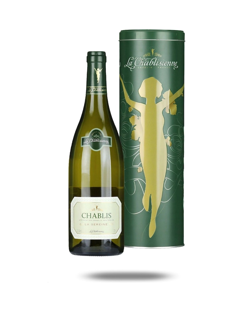 Le Bon Vin La Chablisienne Chablis Gin Metal Tin - Image 1 of 1
