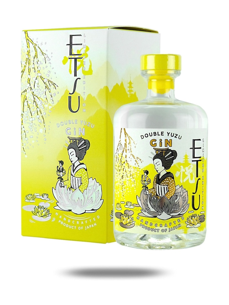 Le Bon Vin Etsu Double Yuzu Handcrafted Japanese Boxed Gin - Image 1 of 1