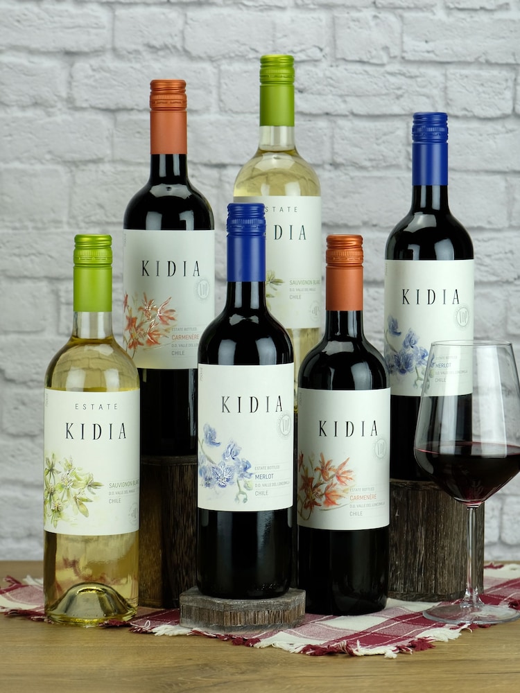 Le Bon Vin Kidia, Chilean Mixed Wine Case - Image 1 of 2