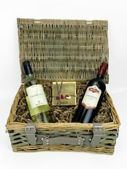Le Bon Vin Italian Red & White Wine with Chocolate Truffles Hamper - Image 2 of 2