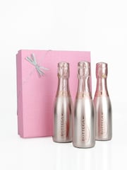 Le Bon Vin Bottega Rose Gold Mini Sparkling Trio Boxed Gift - Image 1 of 1
