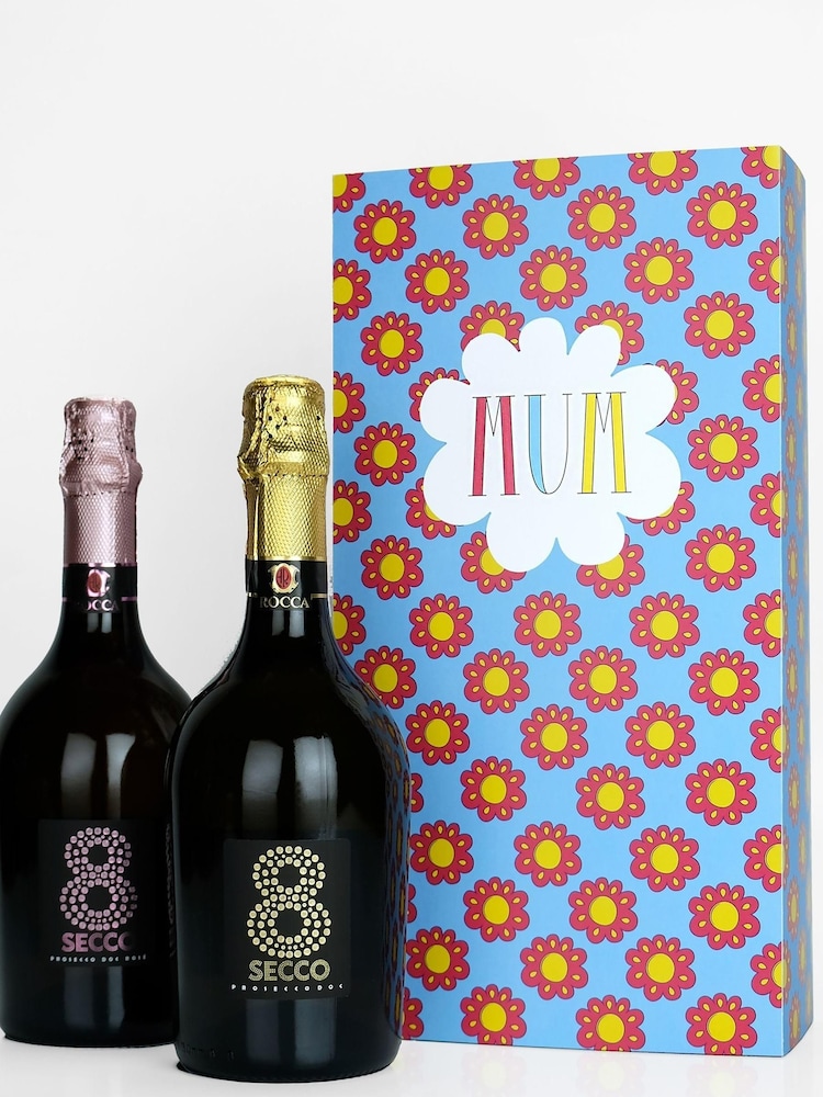 Le Bon Vin Mum Vintage Prosecco Wine Duo Boxed Gift - Image 2 of 2