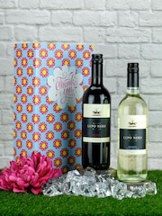 Le Bon Vin Thank You Italian Red & White Wine Duo Boxed Gift - Image 1 of 2