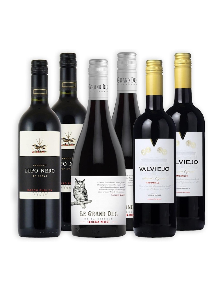 Le Bon Vin Easy Drinking Reds Mixed Wine Case - Image 2 of 2