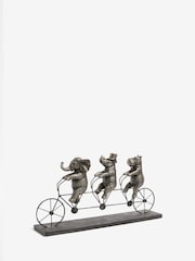 Bronze Tandem Bicycle Animal Ornament - Image 3 of 4