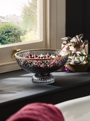 Ribbed Glass Decorative Bowl - Изображение 1 из 4