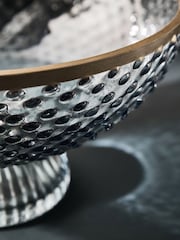 Ribbed Glass Decorative Bowl - Изображение 2 из 4