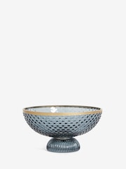 Ribbed Glass Decorative Bowl - Изображение 3 из 4