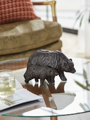 Brown Textured Bears Ornament - Image 1 of 4