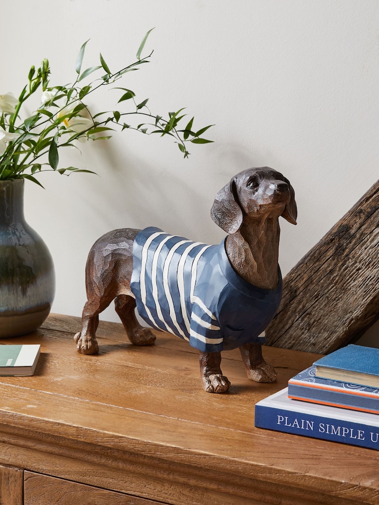 Dark Brown Dylan the Dachshund Ornament - Image 1 of 4