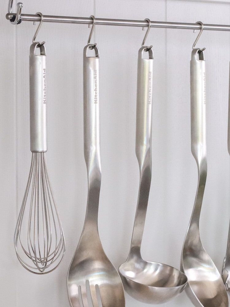 Kitchen Aid Premium Stainless Steel Slotted Spoon - Image 2 of 2 Kitchen Aid Premium Stainless Steel Slotted Spoon - Image 2 of 2