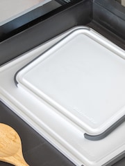 Kitchen Aid Set of 2 White Nonslip Chopping Board - Image 2 of 4