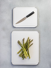 Kitchen Aid Set of 2 White Nonslip Chopping Board - Image 3 of 4