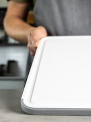 Kitchen Aid Set of 2 White Nonslip Chopping Board - Image 4 of 4