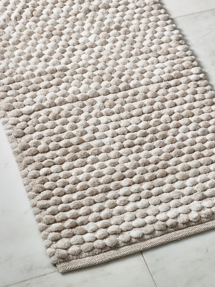 Natural Giant Bath Bobble Mat - Image 2 of 4