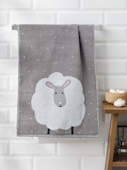 Grey Sheep 100% Cotton Towel - Image 3 of 4