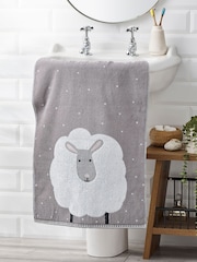 Grey Sheep 100% Cotton Towel - Image 4 of 4