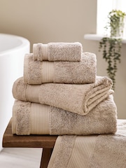 Natural Caramel Egyptian Cotton Towel - Image 1 of 5