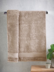 Natural Caramel Egyptian Cotton Towel - Image 2 of 5