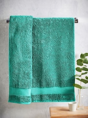 Green Bright Egyptian Cotton Towel - Image 2 of 5