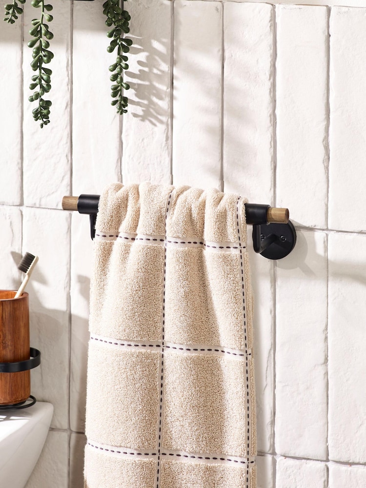 Natural Bronx Towel Rail - Image 1 of 1