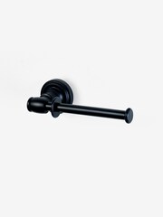 Black Heritage Wall Mount Toilet Roll Holder - Image 5 of 6