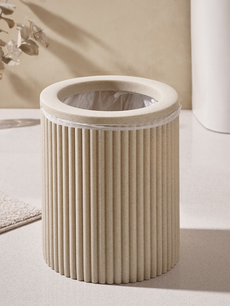 Natural Ribbed Bin - Image 2 of 5