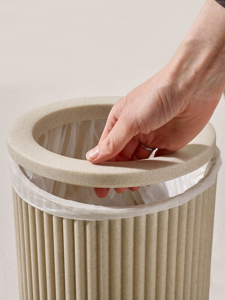 Natural Ribbed Bin - Image 4 of 5