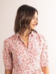 Lakeland Clothing rožnata Janine kratek rokav; s kratkimi rokavi Collared (krilo, obleka ali plašč) srednje dolga; ki sega do sredine meč obleka - Slika 4 iz 5