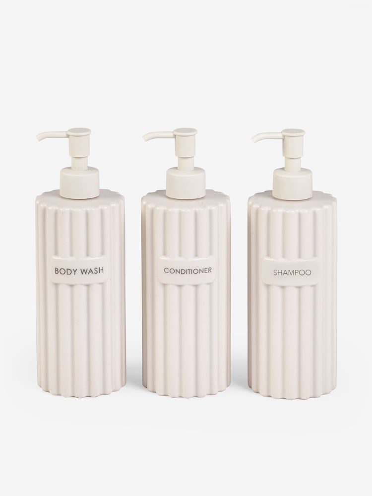 Natural Rib Reusable Dispenser Bottles - Image 3 of 3