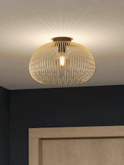 Eglo Gold Venezuela IP20 Flush Mounted Ceiling Light - Image 1 of 3